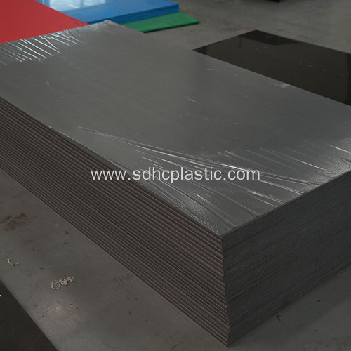 Textured Polypropylene Sheet Black